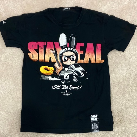 STAYREAL T men’s Size M color black - Picture 1 of 7